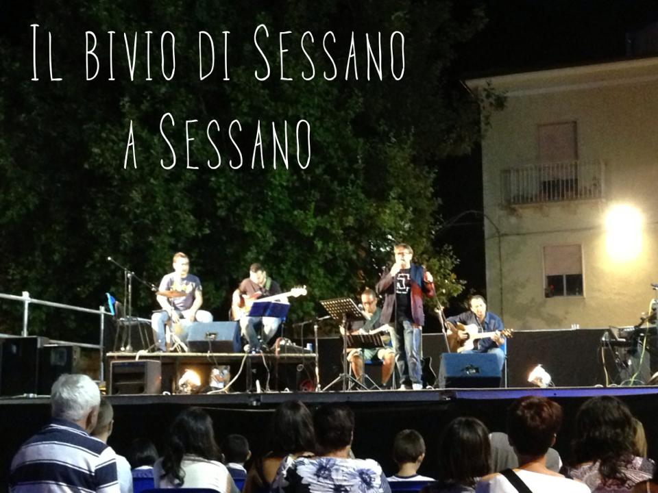 Il bivio di Sessano a Sessano