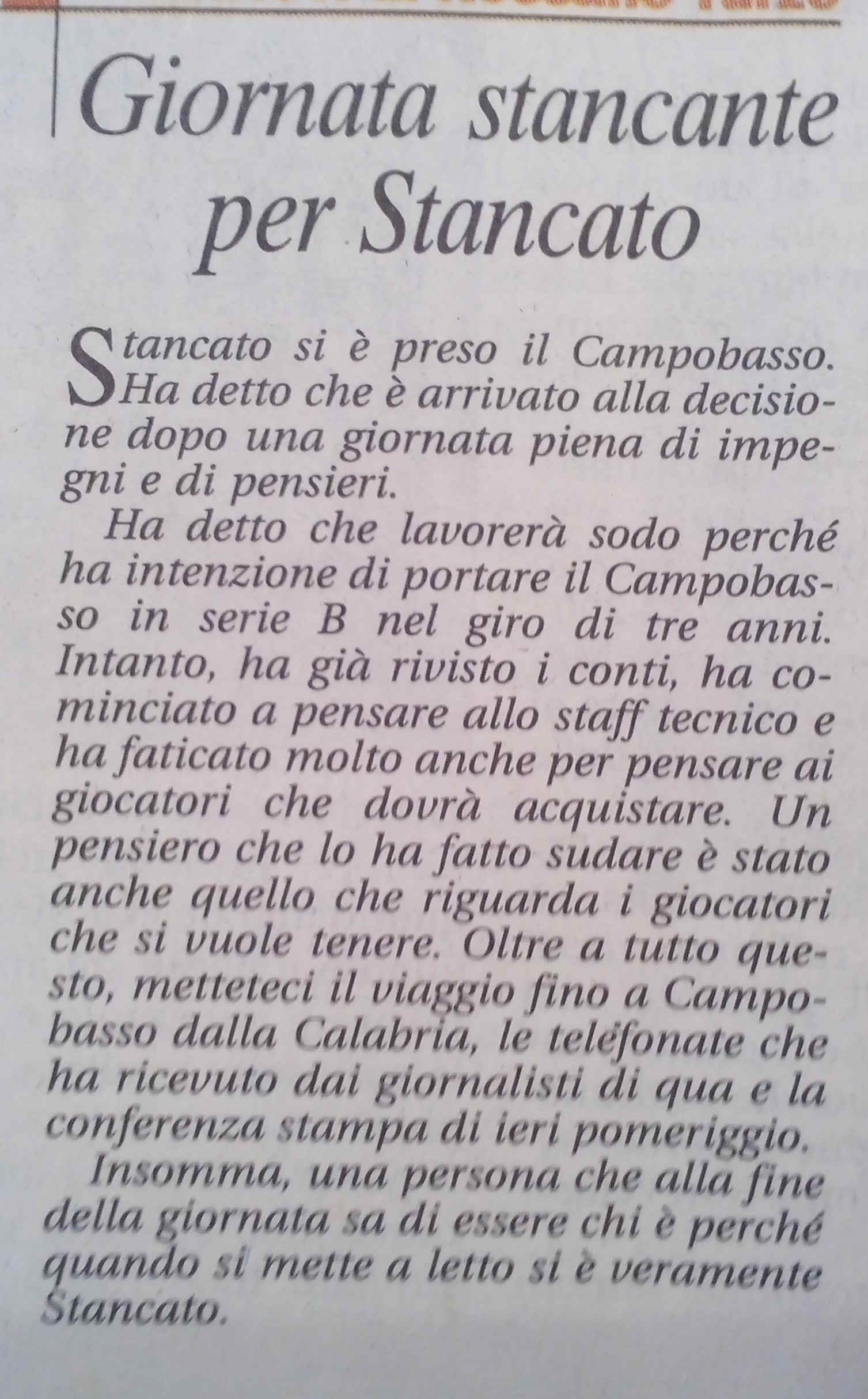 Giovanni Petta -Rossano Turzo - 11 gennaio 2007 - Isernia Calcio