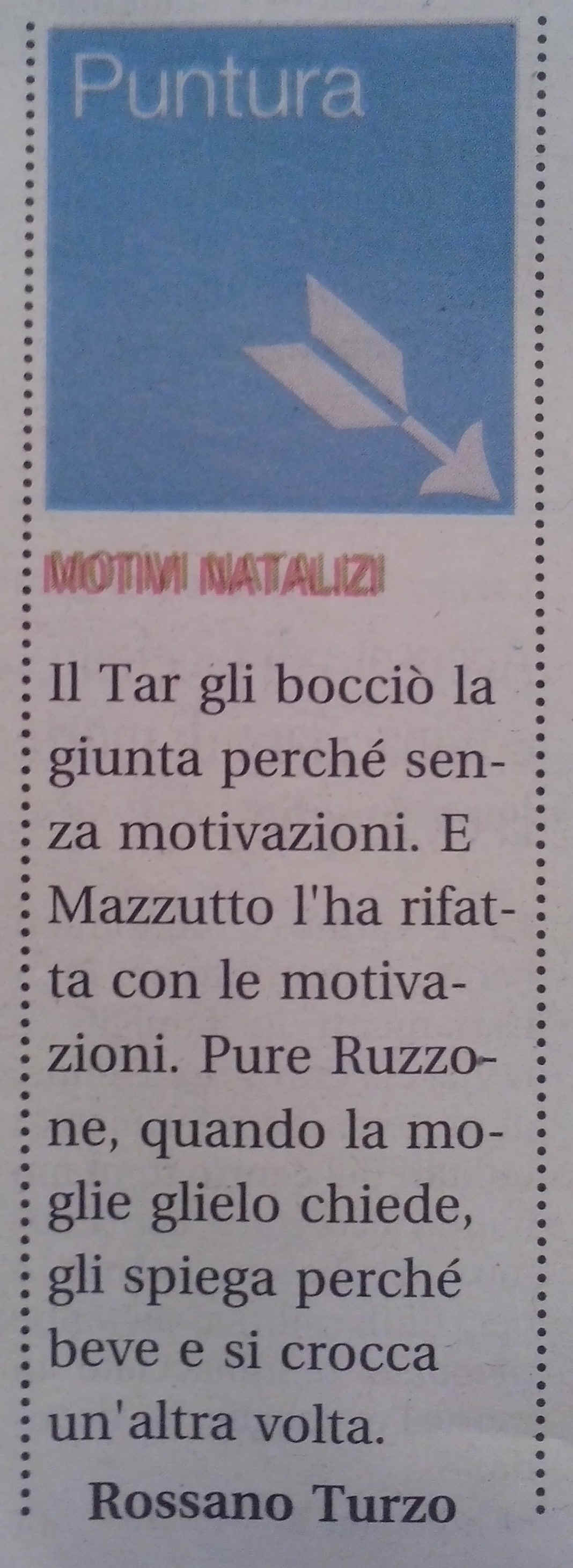 Giovanni Petta - Rossano Turzo - 22 dicembre 2009