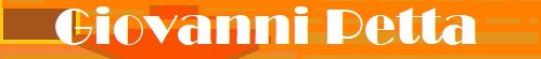 Giovanni Petta - Official site