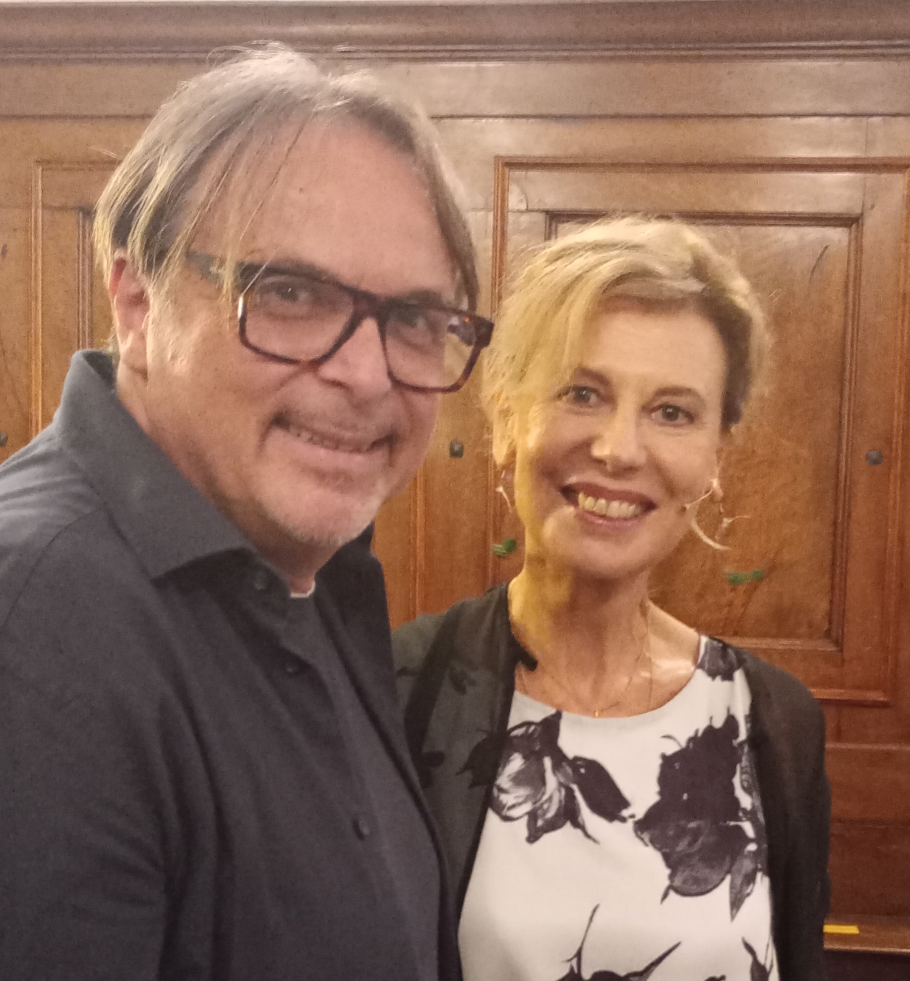 Giovanni Petta e Daniela Poggi