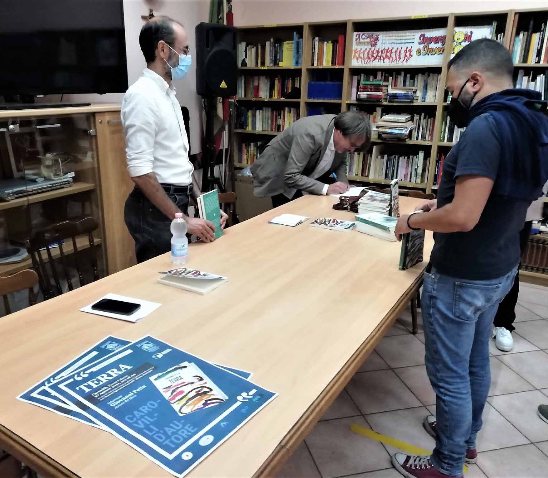 Giovanni Petta, Terra, Presentazione Carovilli