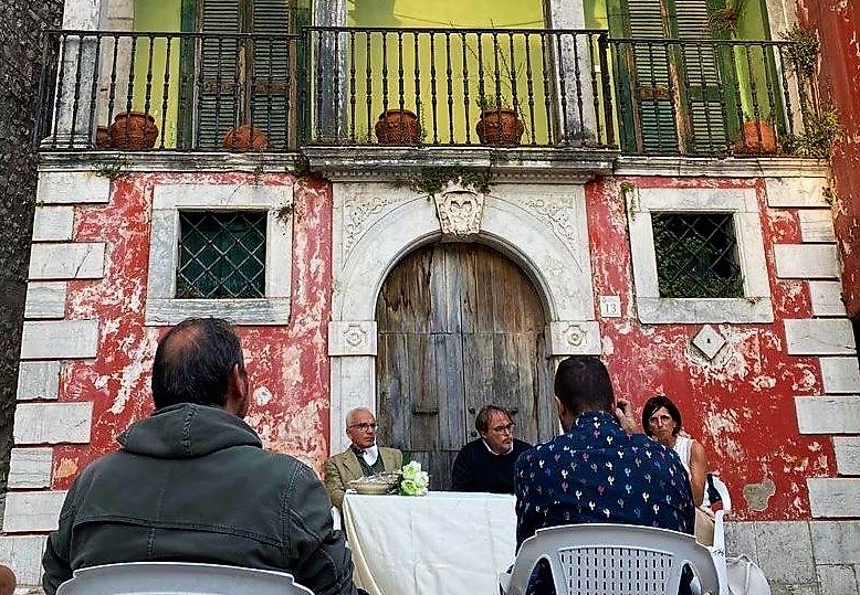 Giovanni Petta, Terra, Presentazione Macchia d'Isernia