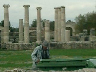 Rossano Turzo in visita ad Altilia