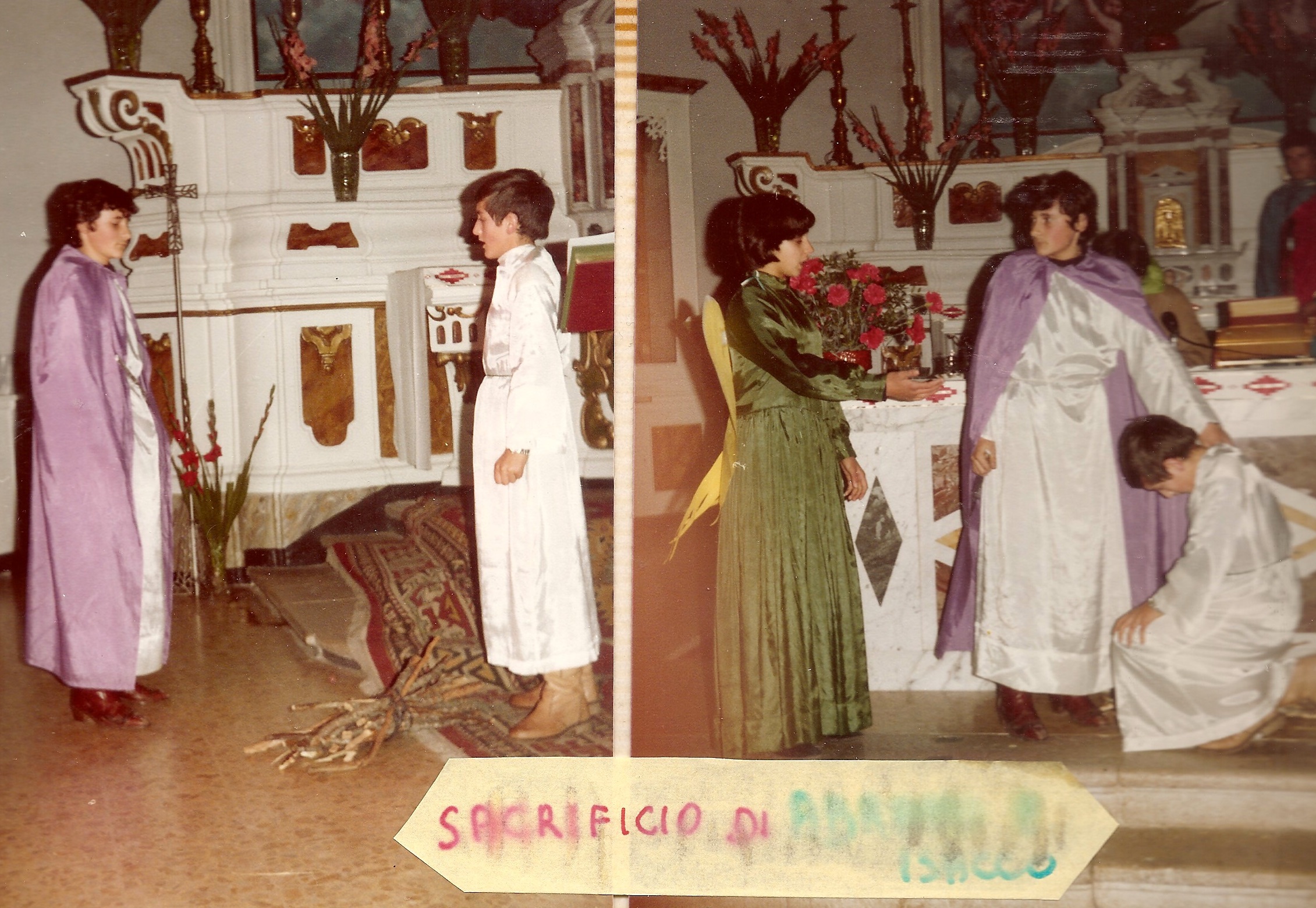 Suore francescane angeline - Sessano - Presepe vivente e altre recite
