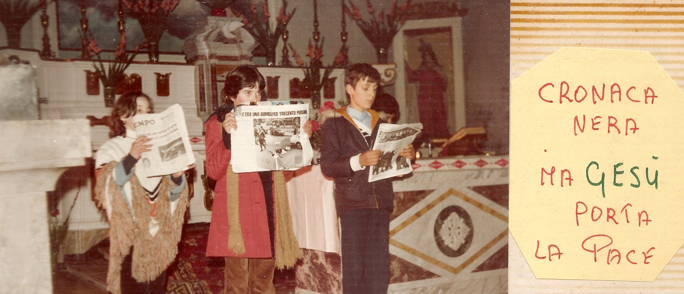 Suore francescane angeline - Sessano - Presepe vivente e altre recite