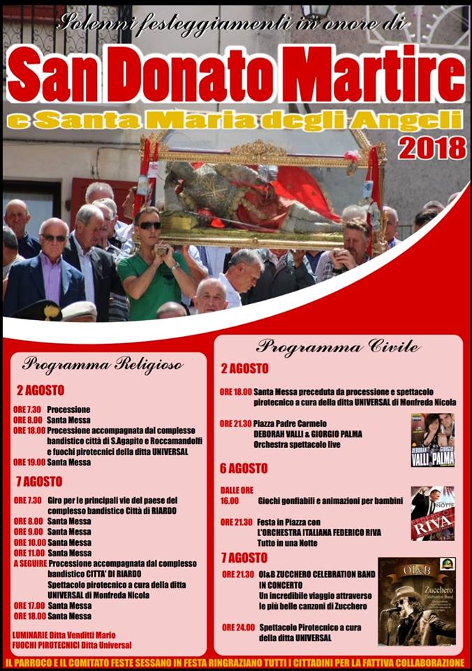 San Donato 2018 - Sessano del Molise