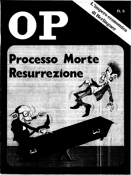 «Osservatore Politico», Mino Pecorelli, Copertina 2 maggio 1978