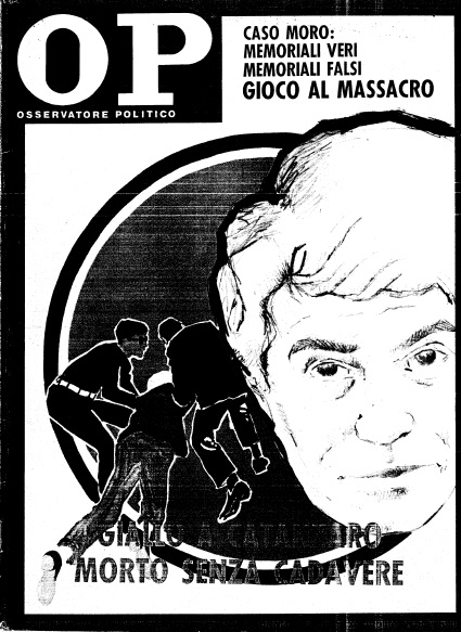 «Osservatore Politico», Mino Pecorelli, Copertina24 ottobre 1978