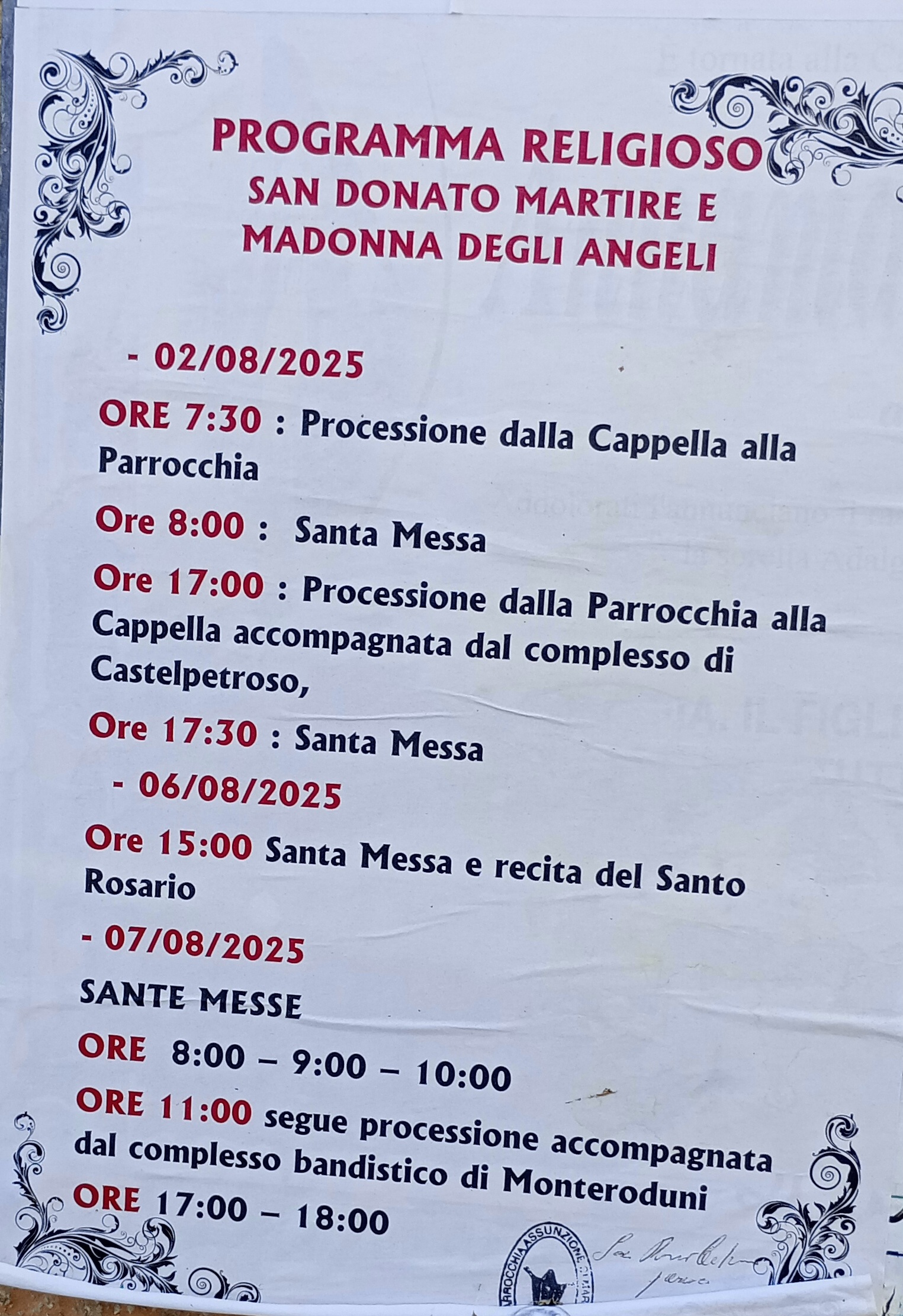 San Donato 2025 - Sessano del Molise